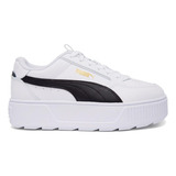 Tenis Puma Karmen Plataforma White Mujer Casual Juvenil