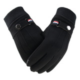 Guantes De Ciclismo Con Pantalla Táctil Para Hombre, Forro P