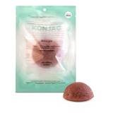 Esponja Facial Konjac Con Fina Arcilla Roja Francesa