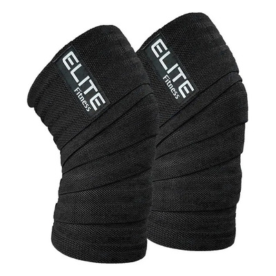 Rodilleras Ajustables Para Gimnasio | Soporte Firme Negro M