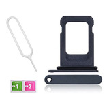 Sim Tarjeta Tray Slot Holder Para iPhone 13 6.1 PuLG Midnigh