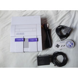 Super Nintendo Completo + Mario World Original,,