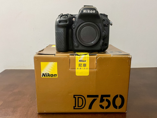  Camera Nikon D750 Fullframe Só Corpo 