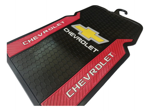 Kit Tapetes 4pzas Chevrolet Rojo Universales