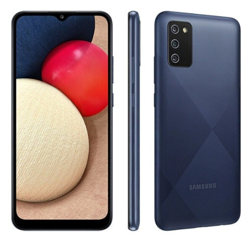 Samsung Galaxy A02s 64 Gb + 3 Gb Ram Blue Liberado
