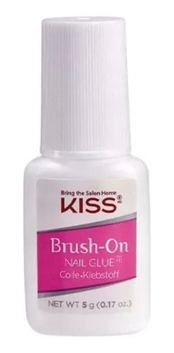 Cola Para Unha Postiça Brush-on Gel Kiss New York Powerflex