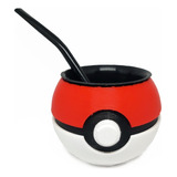 Mate Pokeball Pokemon Impresion 3d + Bombilla