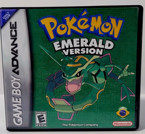  Cartucho Fita Pokémon Emerald Em (português) Gba/nds 