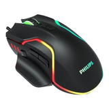 Mouse Gamer Philips G525 2400dpi Rgb - Revogames