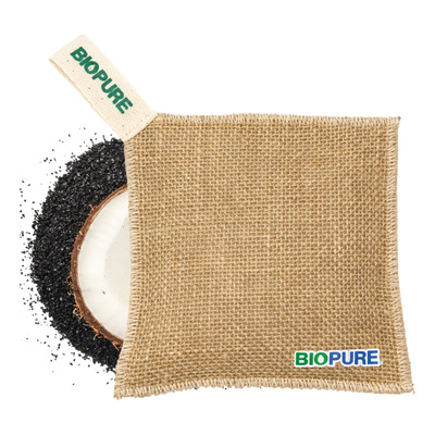 Bolsa Carbón Activado Purificador Olor 150g - Biopure