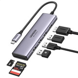 Adaptador Hub Usb-c Hdmi 4k Lector Tarjetas Multipuertos 