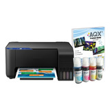 Impresora Epson L3210 Multifuncion Color L3110 + Tinta Aqx 