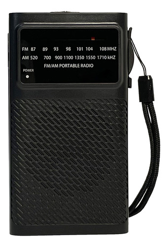 Radio Portátil Con Altavoz Receptor De Radio Fm/am De Doble