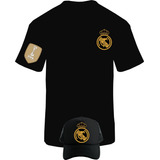 Camiseta Manga Corta Real Madrid Especial Ed Obsequio Gorra 