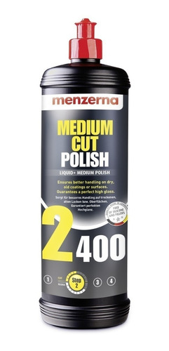 Menzerna 2400 1l Medium Cut Polish, Pulidor De Corte Medio