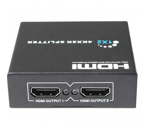 Hdmi Splitter 1x2 - 1 Entrada Hdmi Duplica La Señal - Uhd 4k