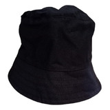 Gorro Piluso Negro Gabardina Para Niños