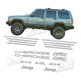 Kit Calcos Jeep Cherokee Classic 4x4 4.0l + Lineas Sport 