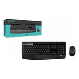 Kit Teclado E Mouse Sem Fio Logitech Mk345 Wireless 