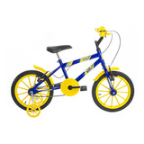 Bike Aro 16 Infantil Ultra Kids Masculino Menino C/ Rodinhas