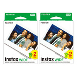 Pack Fuji Instax Wide 40 Photos P/instax Wide 300, Wide 210