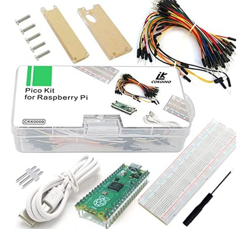 Lk Cokoino Raspberry Pi Pico Starter Kit Con Encabezado Pres