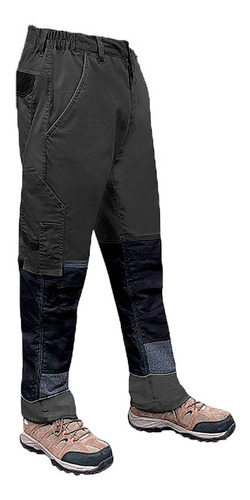 Pantalon Cargo Alta Resistencia Gabardina Spandex Segman