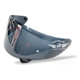 Visor Para Casco Shaft  Pro Series 610 Dv En Colores Iridium