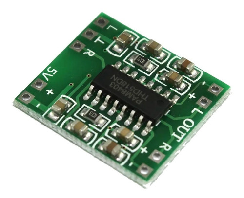 Mini Modulo Amplificador De Audio Estereo Pam8403 3+3w Usb