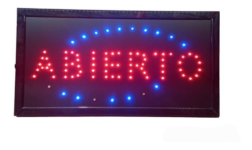 Pack X2 Cartel Led Luminoso 220v Comercios Variados!