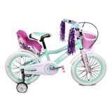 Bicicleta Fire Bird Honey R16 Con Canasto Y Porta Muñec Nena