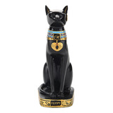 1 Figura Decorativa De Resina De Gato Egipcio 1