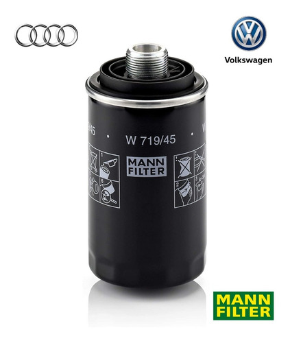 Filtro De Aceite Mann Audi A3 A4 A5 Q3 Q5 Tt 1.8 2.0 Tfsi   Foto 2