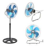 Ventilador 3 En 1 Potente 5 Aspas Metalicas 18 Pul Giratorio