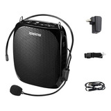 Amplificador De Voz Zoweetek, Con Micrófono, 1800 Mah, Negro