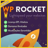 Wp Rocket 2022/2023 - Atualizações Vitalícias Envio Imediato