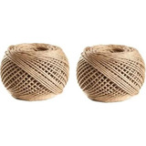 Kit 2 Un Fio Cordão Barbante Rami 2mm 100g Sisal Aprox 90mts