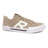 Tenis Reserva Casual De Lona Rsv Urca R75113 (07) - Bege