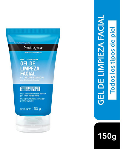 Neutrogena Deep Clean Gel Limpiador Facial