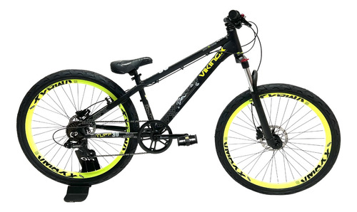 Bicicleta Vikingx Tuff 30 Freeride Aro 26 Disco Hidráulico