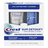 Crest Gum Detoxify Plus Whitening 2 Pasos Toothpaste Dientes