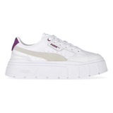 Zapatillas Puma Mayze Metal Mujer En Blanco