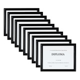 Marco Para Diploma Tamaño Carta, Paquete 10 Marcos Premium
