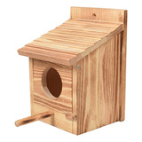 Caja De Madera Para Nido De Periquitos, Casa De Pájaros,