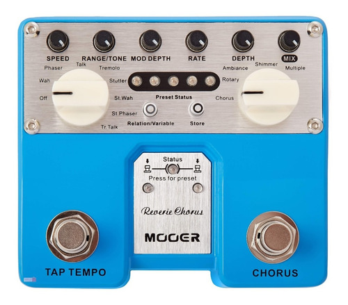 Mooer Reverie Chorus Pedalera De Chorus