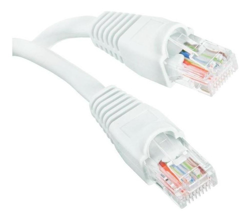 Cable Red Utp Cat5e Lan 1 Mt Conector Funda Sellado Fabrica