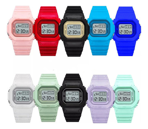 30pzs Reloj Digital Deportivo Casual Mayoreo Proveedor