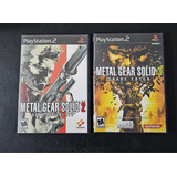 Metal Gear Solid 2 & 3 - Juego Original Ps2 Playstation 2