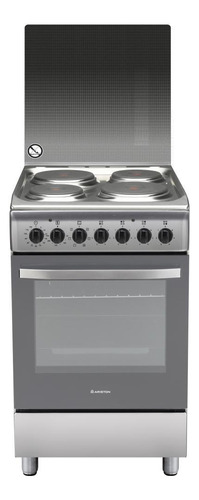 Cocina Eléctrica 50cm 4h Ariston A5e52fx Inox