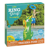 Toysmith Tricera-toss Inflable Pool Ring Toss Toy